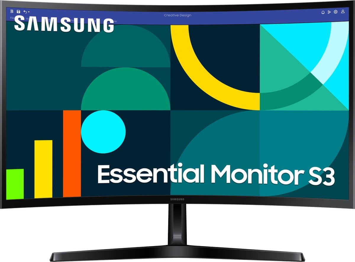 Samsung LS27D366GAUXEN - Curved Full HD Monitor - 100hz - 27 inch — afbeelding 1