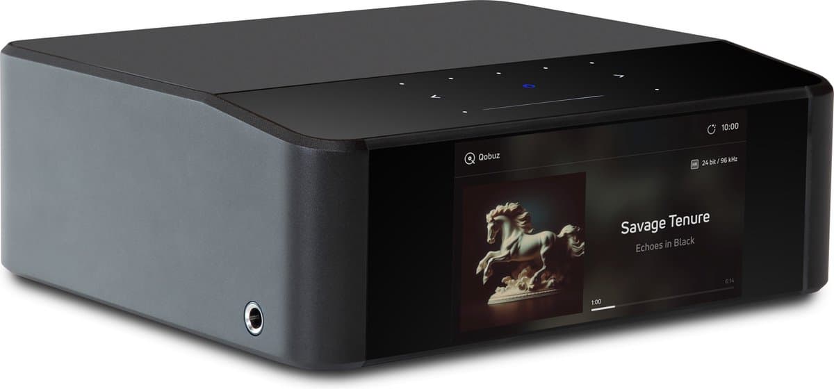 Bluesound NODE ICON BLACK muziekstreamer met DAC en voorversterker — afbeelding 1
