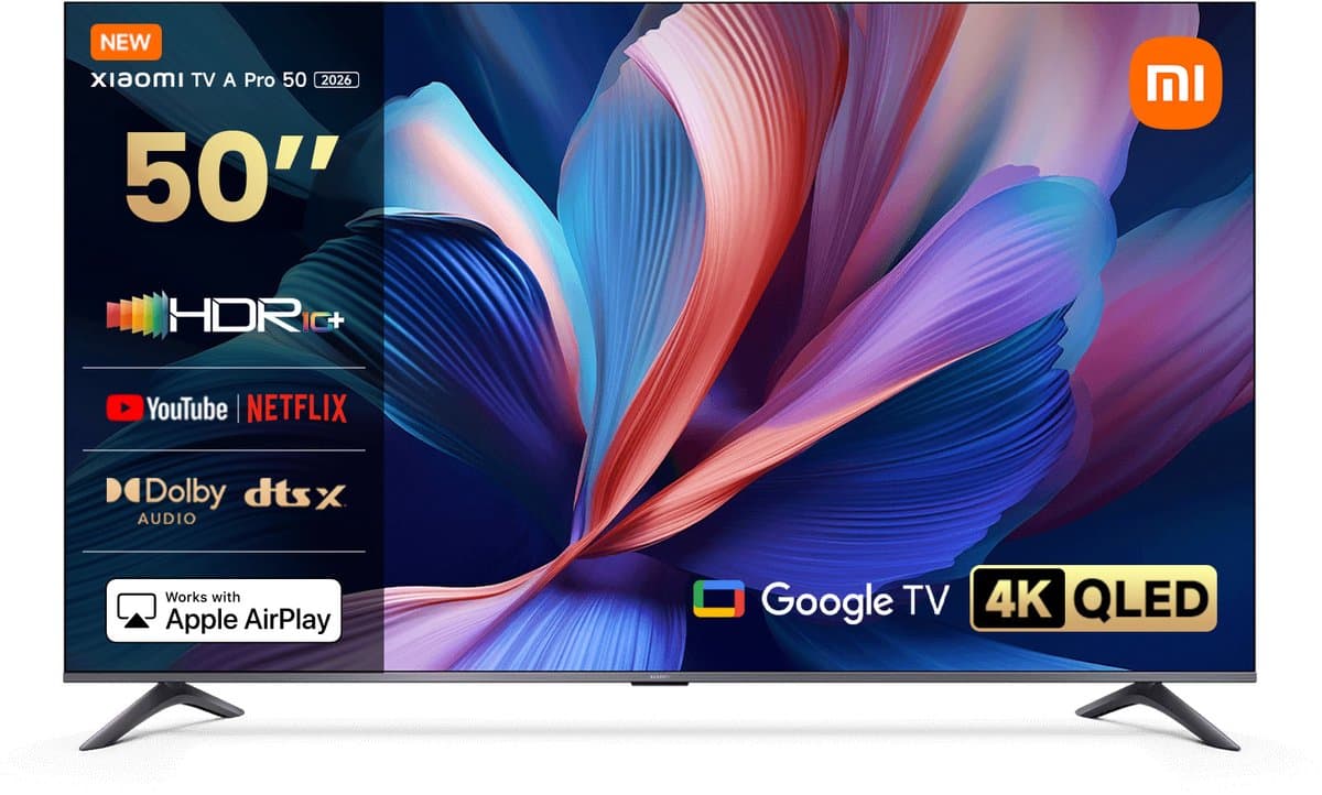 Xiaomi TV A Pro 2026 Smart TV – 50 Inch – 4K QLED HDR10+ — afbeelding 1