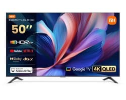 Xiaomi TV A Pro 2026 Smart TV – 50 Inch – 4K QLED HDR10+