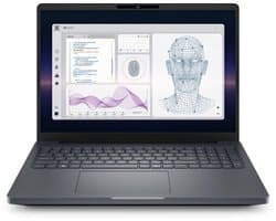 DELL Pro Max 16 Plus MB16250 Intel Core Ultra 9 285HX Mobiel werkstation 40,6 cm (16") Full HD+ 64 GB DDR5-SDRAM 1 TB SSD NVIDIA RTX PRO 3000 Blackwell Wi-Fi 7 (802.11be) Windows 11 Pro Engels Zwart