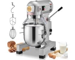 VEVOR Keukenmachine Standmixer 550w Kneedmachine 14l Deegmixer Mixer