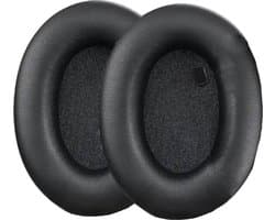 Oorkussens geschikt voor Sony WH-1000XM4 Oortelefoon Kussenhoes Oorbeschermers - Earpads vervanging - Zwart