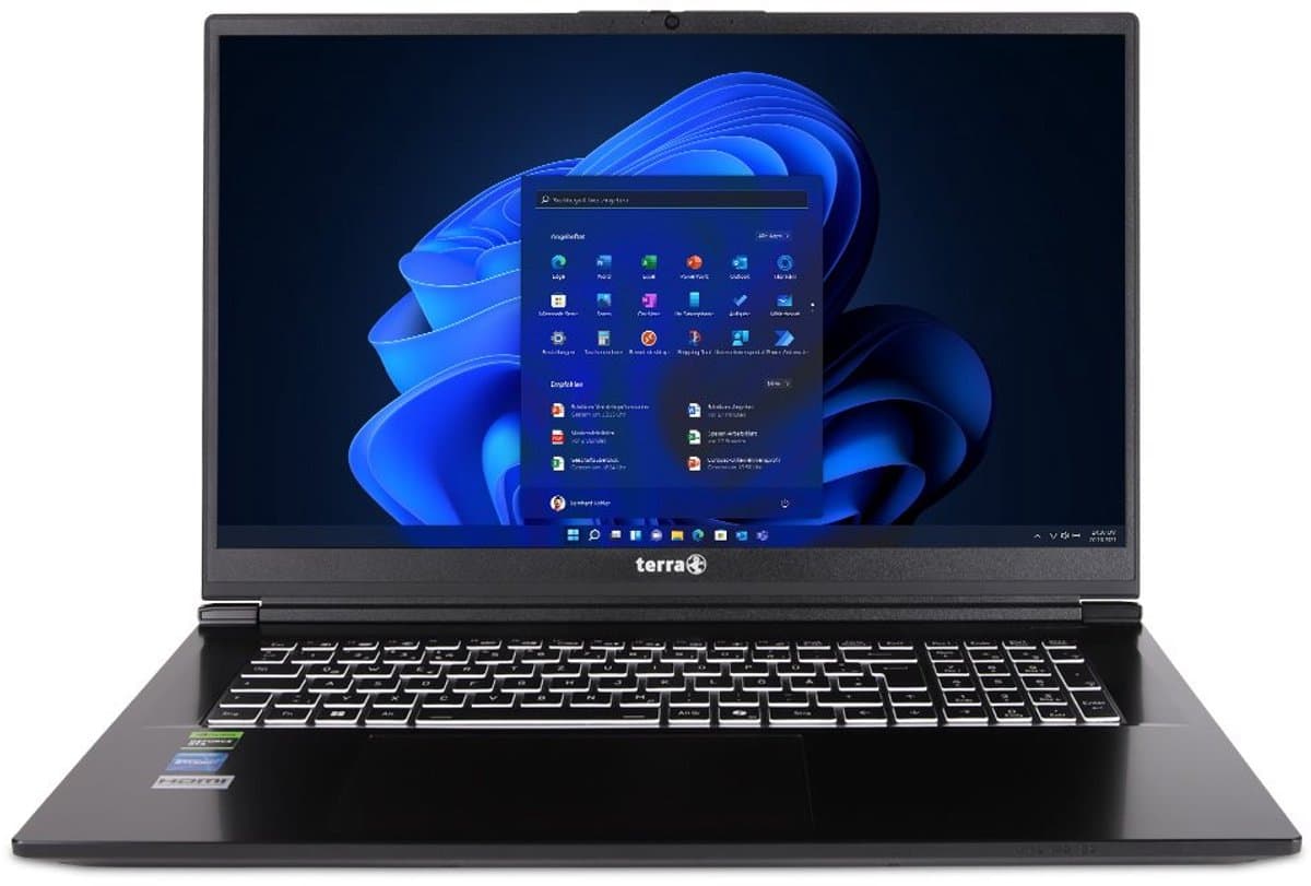 Terra Mobile Gamer Elite 5v4 17.3" QHD laptop - Intel Core Ultra 9-275HX - 32GB DDR5 RAM - 2TB M.2 SSD - WiFi 7 - Nvidia GeForce RTX 5070 8GB - Windows 11 Pro — afbeelding 1