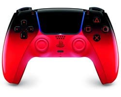 Sony DualSense Techno Red New Edition - Draadloze gamecontroller - Bluetooth en USB-C - Compatibel met PS5 en PC - Vibratie en bewegingssensoren