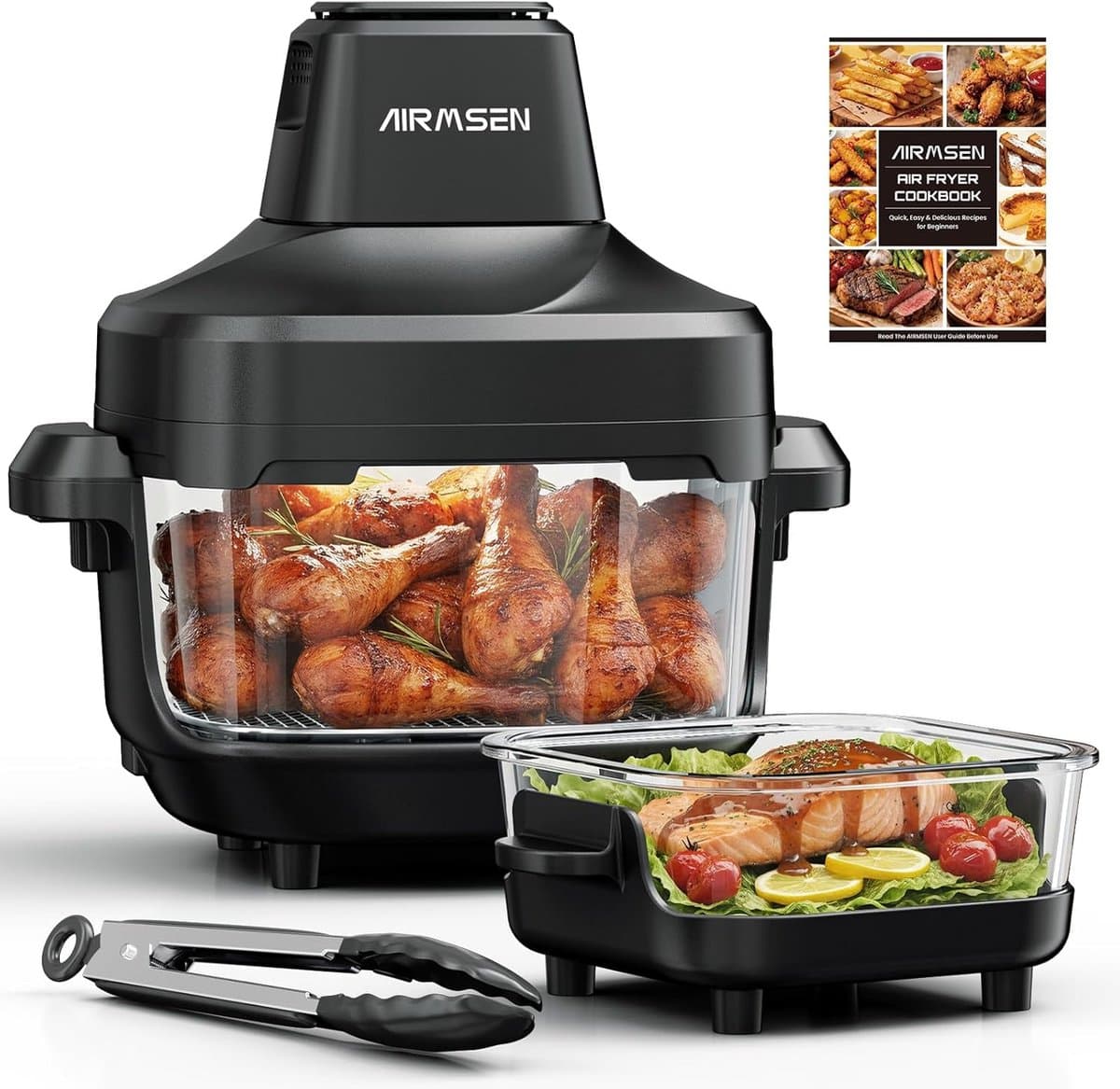 Draagbare Airfryer 4.5 Liter - Compact en Makkelijk in Gebruik — afbeelding 1