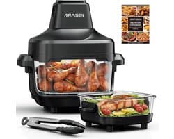 Draagbare Airfryer 4.5 Liter - Compact en Makkelijk in Gebruik