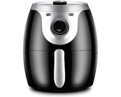 Compacte Oven - Kleine Frituurpan - Gezond Koken - Olievrije Bereiding - 4L Inhoud - Zwart