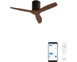 CREATE - Stille 40W plafondventilator met technische ABS bladen in verschillende maten - S - Geen licht - WIFI - WIND CALM