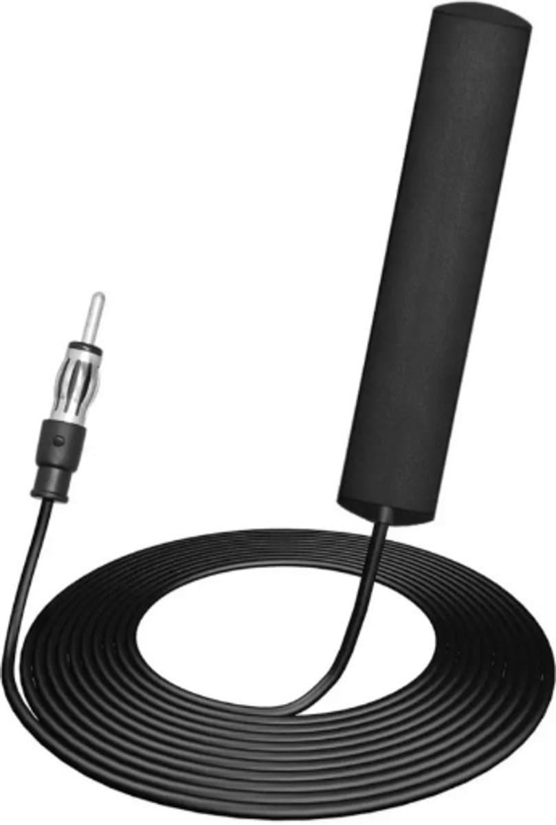 Universele FM/AM Radio Antenne voor Auto - Inclusief raam montage - 85~112MHz - Autoradioantenne - 5 meter draad - Plug and Play - Ongestoord Muziek Luisteren — afbeelding 1