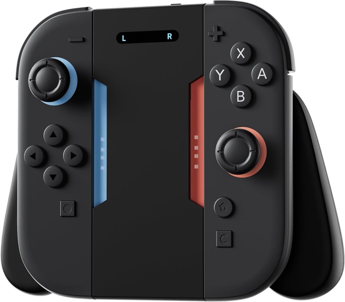 PlayCool Nintendo Switch 2 Joy-Con Charging Grip - Zwart — afbeelding 1