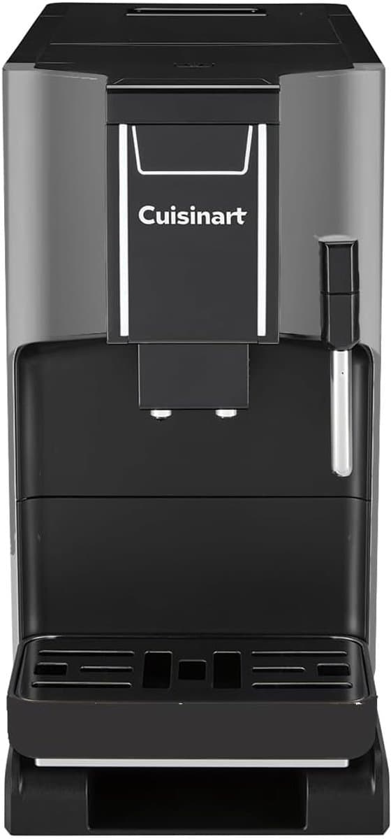 Cuisinart - Volautomatisch Koffiezetapparaat - Espresso, Americano & Cold Brew - RVS Kegelmolen - 15 Bar - Melkschuimer - 1,5L Waterreservoir - Zwart — afbeelding 1