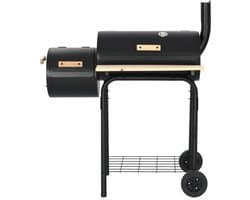 vidaXL Rookbarbecue houtskool