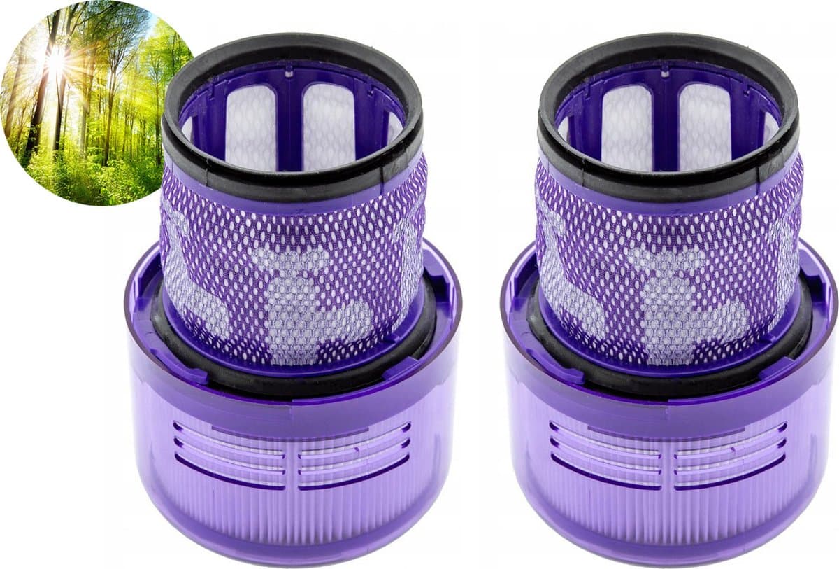 2 x HEPA filter geschikt voor Dyson V11, SV14, SV22 Stofzuiger Motor Wasbaar Absolute Pro Total Clean Torque Drive Animal Parquet SV14. — afbeelding 1