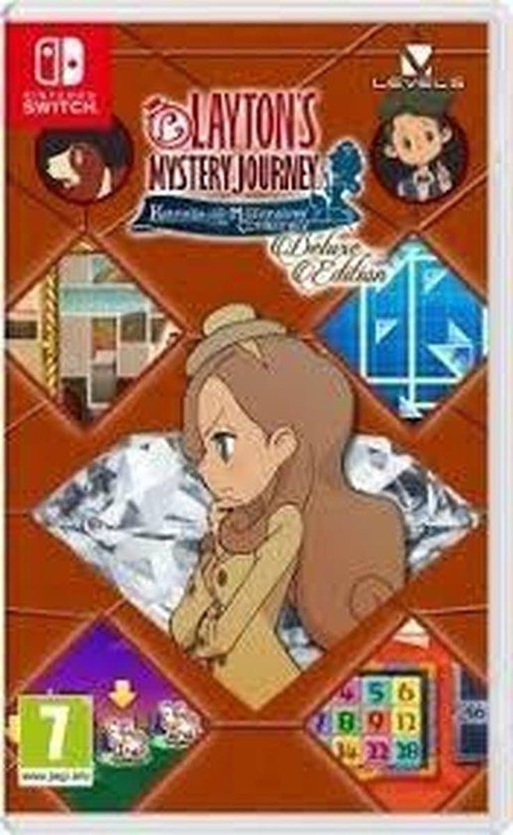 Layton's Mystery Journey: Katrielle en het Miljonairscomplot - Deluxe Edition - Switch — afbeelding 1