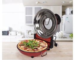 LUND Pizzaoven - 1200W - 400 ºC - 5-traps temperatuurregeling