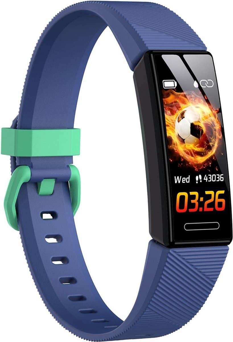 Smartwatch Kinderen - Waterdicht - Hartslag - Slaap Monitor - Blauw — afbeelding 1