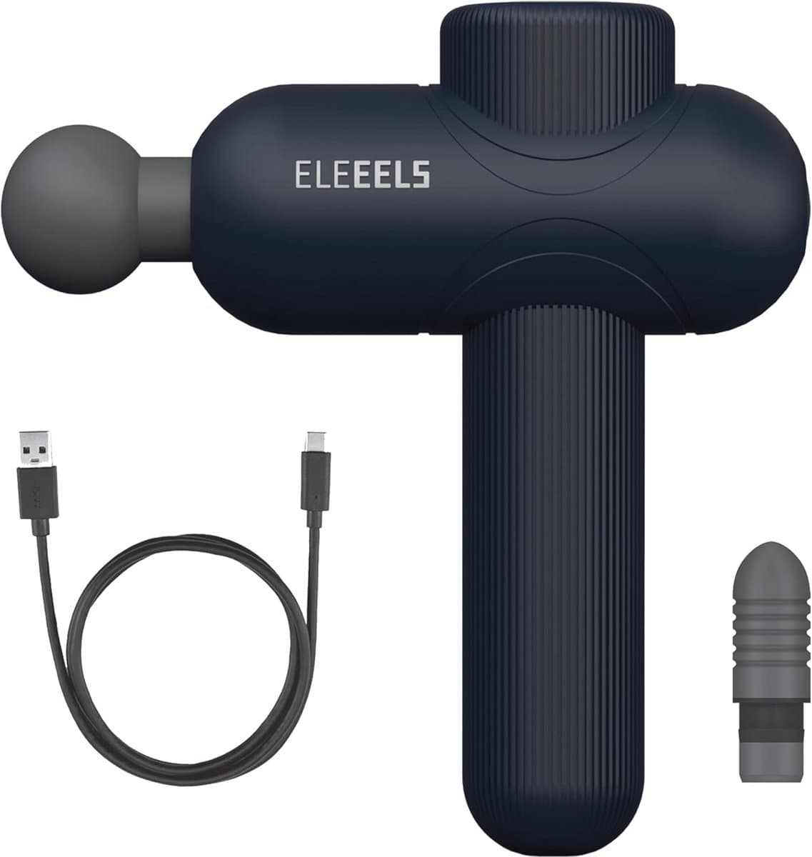 Massagepistool voor het hele lichaam - 3200 rpm, 4 snelheden, 2 massagemodi, lichtgewicht en oplaadbaar — afbeelding 1