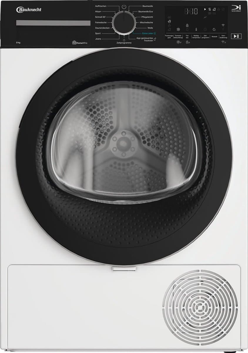 Bauknecht BT 85C WBS | Warmtepompdroger | 8 kg | Duits Display — afbeelding 1