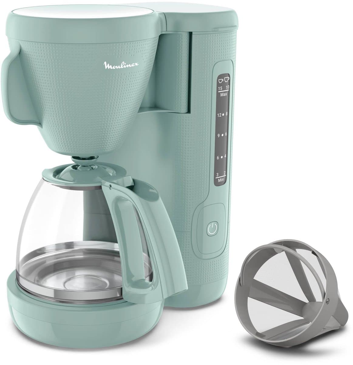Moulinex Morning FG2M1310 - Filterkoffiezetapparaat - 1,25L - Warmhoudfunctie - Groen — afbeelding 1