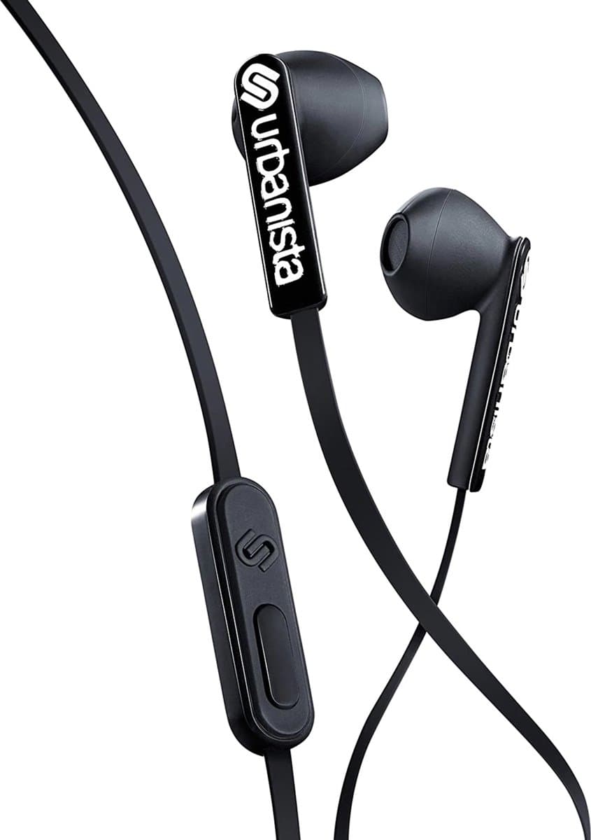 Urbanista San Francisco – In-ear Oordopjes – 3,5 mm – Met Microfoon – Zwart — afbeelding 1
