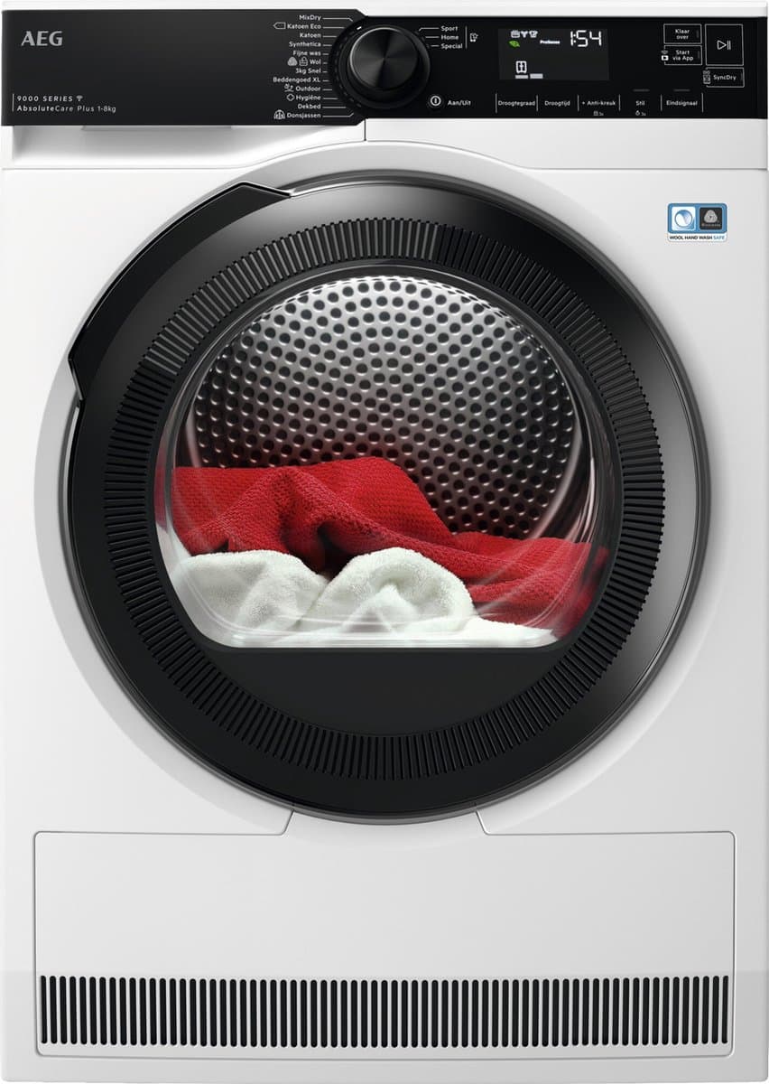 AEG Warmtepompdroger TR968H4C 8 KG — afbeelding 1
