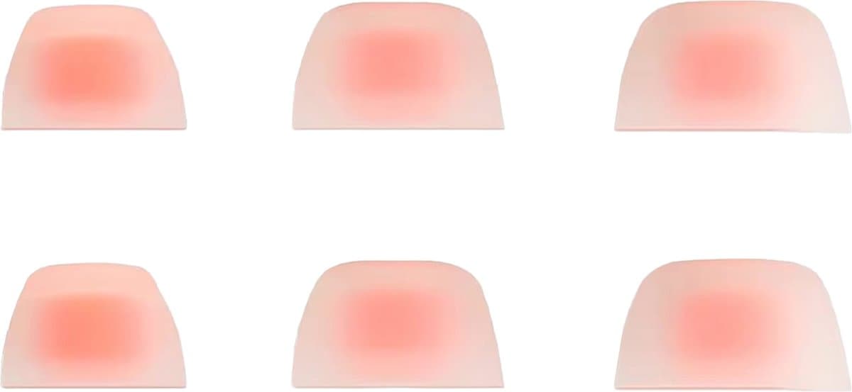 Ibley ComfortFit Siliconen oortips voor JBL Tune 230NC & JBL Live Pro+ wit - Siliconen Earplug - S/M/L formaat - 3 paar - 3 maten - JBL Tune 230NC oortips - JBL Live Pro+ oortips — afbeelding 1