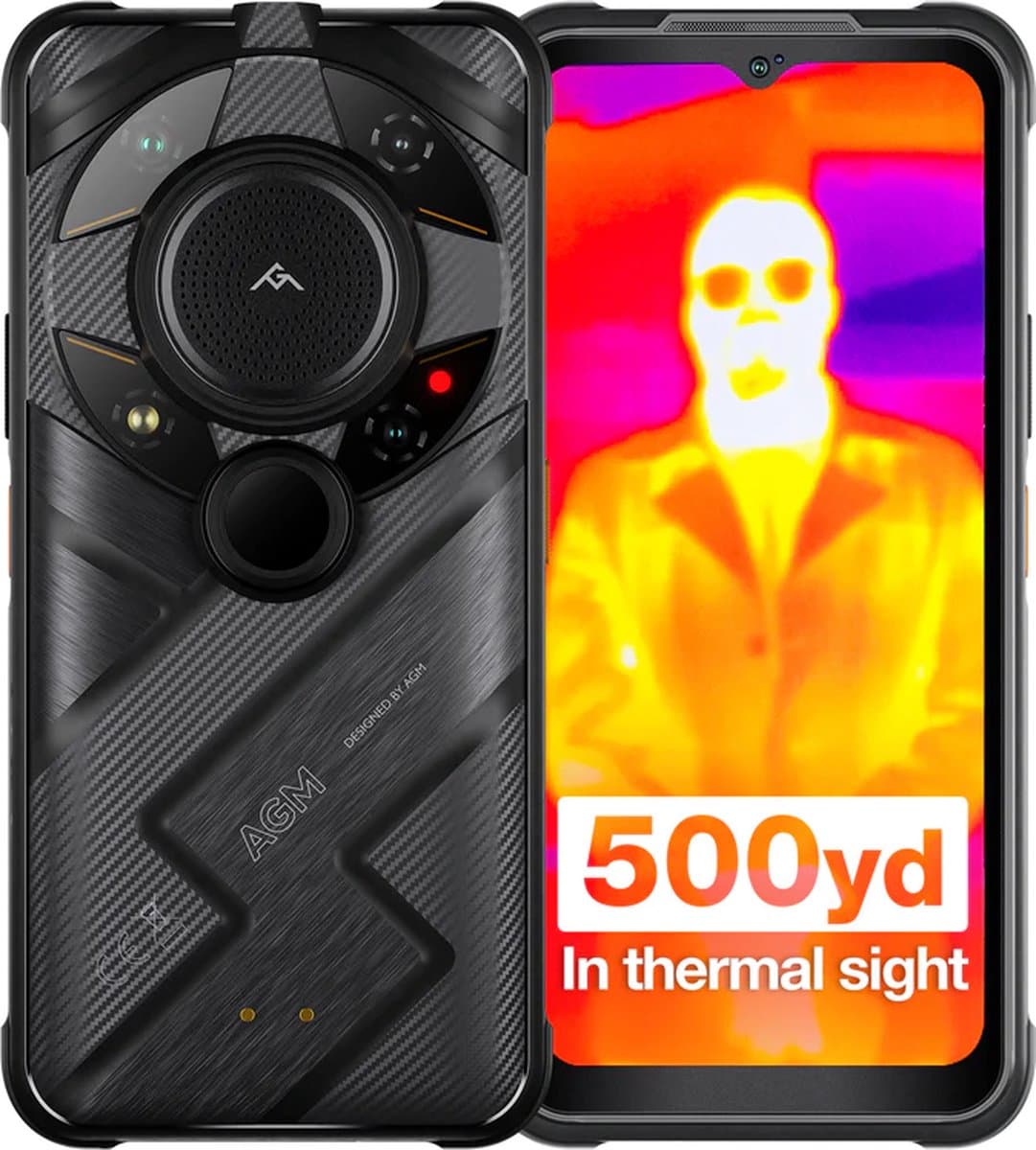 AGM G2 Guardian 5G - 256 GB Zwart — afbeelding 1