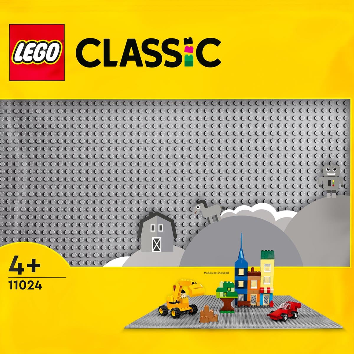 LEGO Classic - Grijze bouwplaat Constructiespeelgoed — afbeelding 1