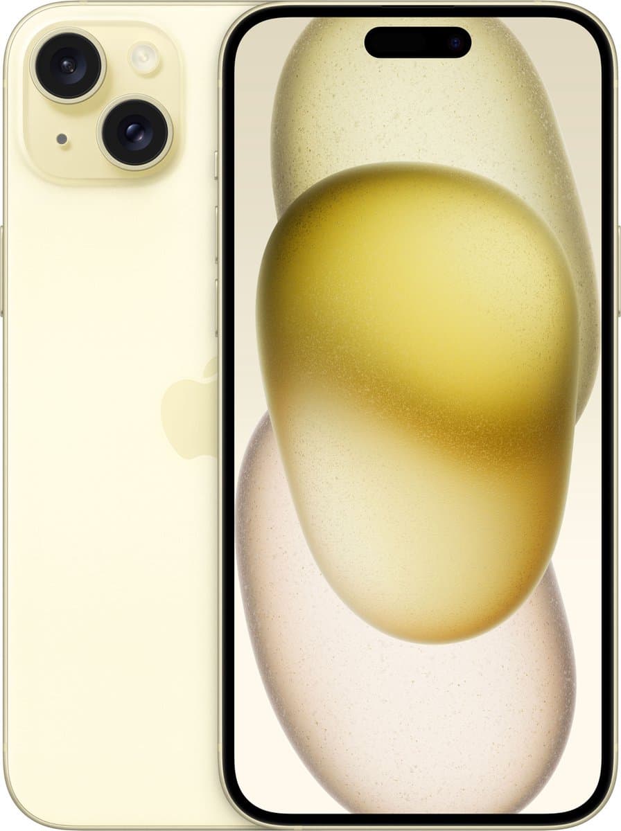 APPLE iPhone 15 Plus 5G - 128 GB Geel — afbeelding 1