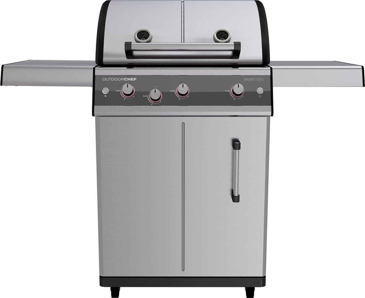 Outdoorchef Dualchef S 325 G D-line Gasbarbecue - 5 branders - RVS — afbeelding 1