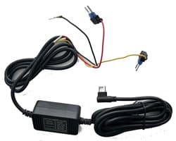 PiXXO Voedingskabel 12/24V naar 5V Mini USB voor Dashcam / Mini USB aansluiting / Lengte 3,4 mtr