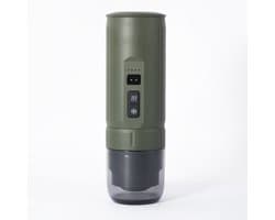 HiBREW H4C - Draagbare espressomachine - Mini koffiemachine - Koffiezetapparaat - Voor Camping, Auto & Reizen - Groen