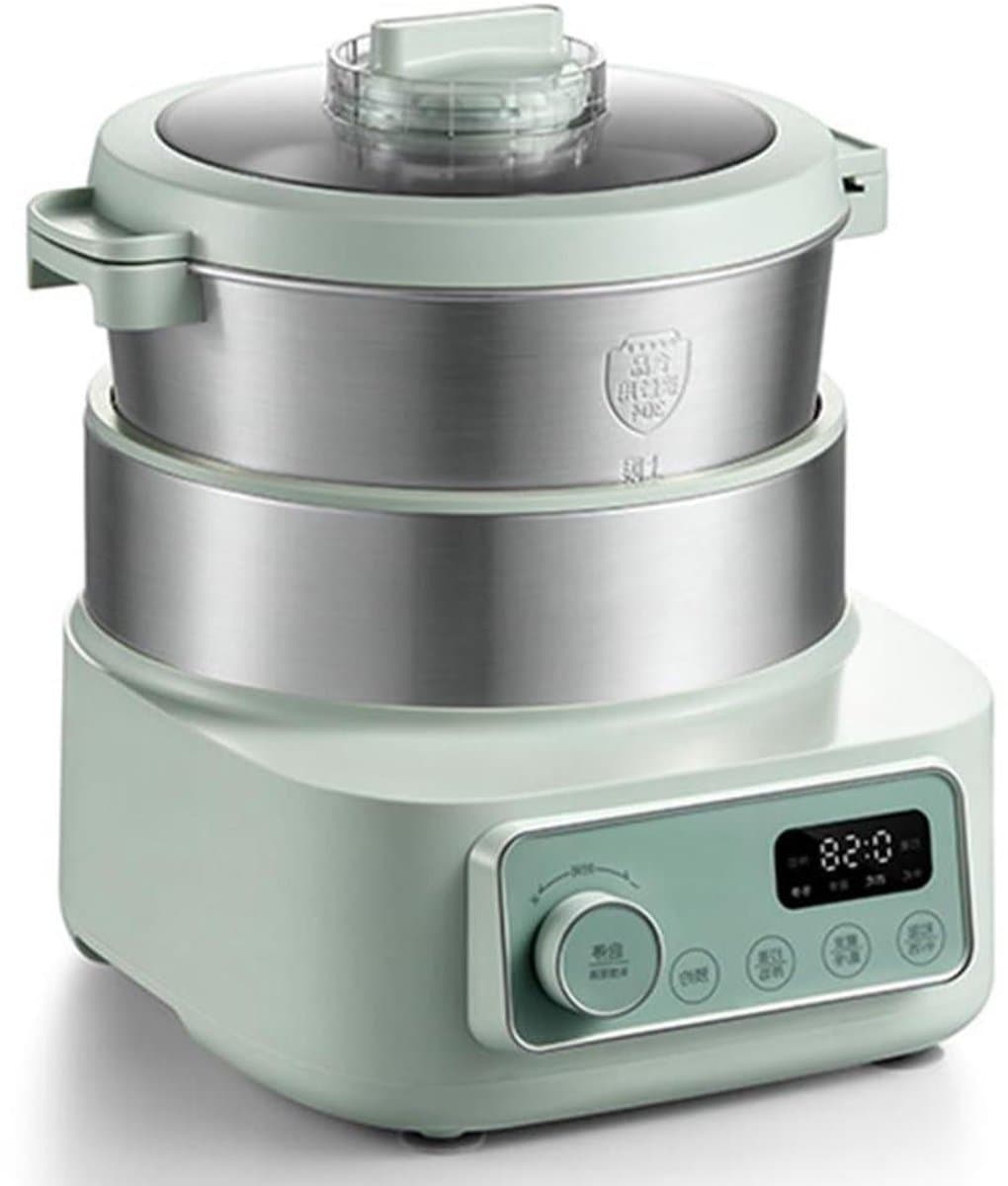 Elektrische Deegmixer - Kneedmachine Keuken - Zelf Bakken - Constante Temperatuur - 5L Capaciteit - Groen — afbeelding 1