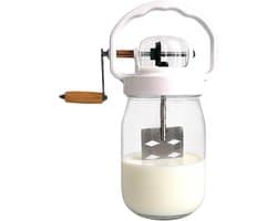 Keuken Mixer - Garde Blender - Bakken Koken - Glazen Container - 1500ml Capaciteit - Transparant