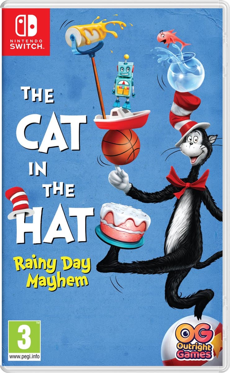 The Cat in the Hat: Rainy Day Mayhem – Nintendo Switch — afbeelding 1