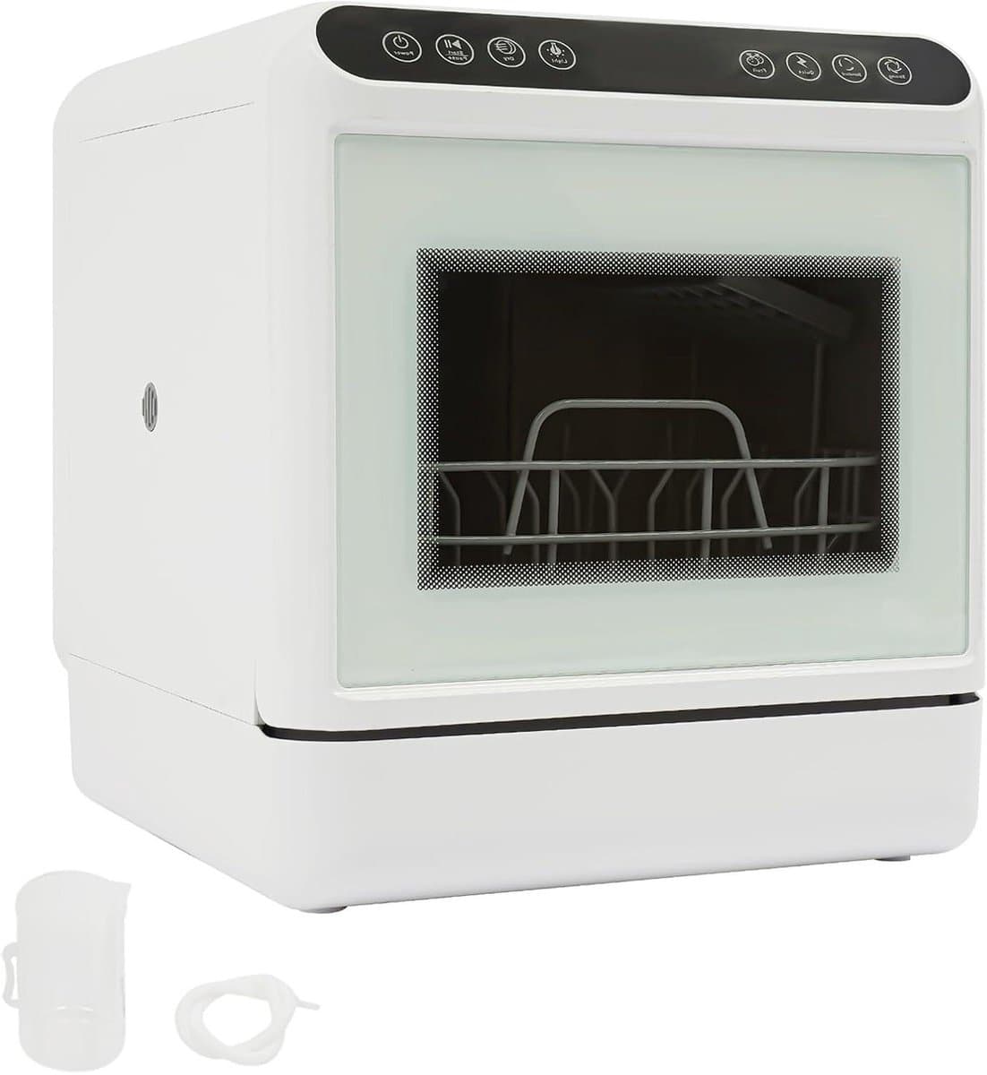Draagbare Vaatwasser - Mini Vaatwasser - Keuken Reinigen - 6L Watertank - 46 x 41 x 46 cm - Wit — afbeelding 1