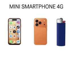 Medj - Mini smartphone- mobiele telefoon- superkleine -klein -4G -Snelste -mini- gsm -android 12