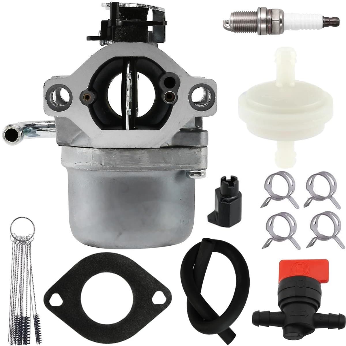 Dailygoods- Carburateur Reserveonderdeel - Carburateur Kit - Afdichting - Brandstofslang - Filter - Compatibel met B&S Motoren - Grasmaaier Carburateur — afbeelding 1