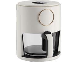 Airfryer 5L, Glass Fully Automatic Intelligent Transparent Visible Multifunctional Electric Oven, 1000W/B/Touch Sn Stabilize