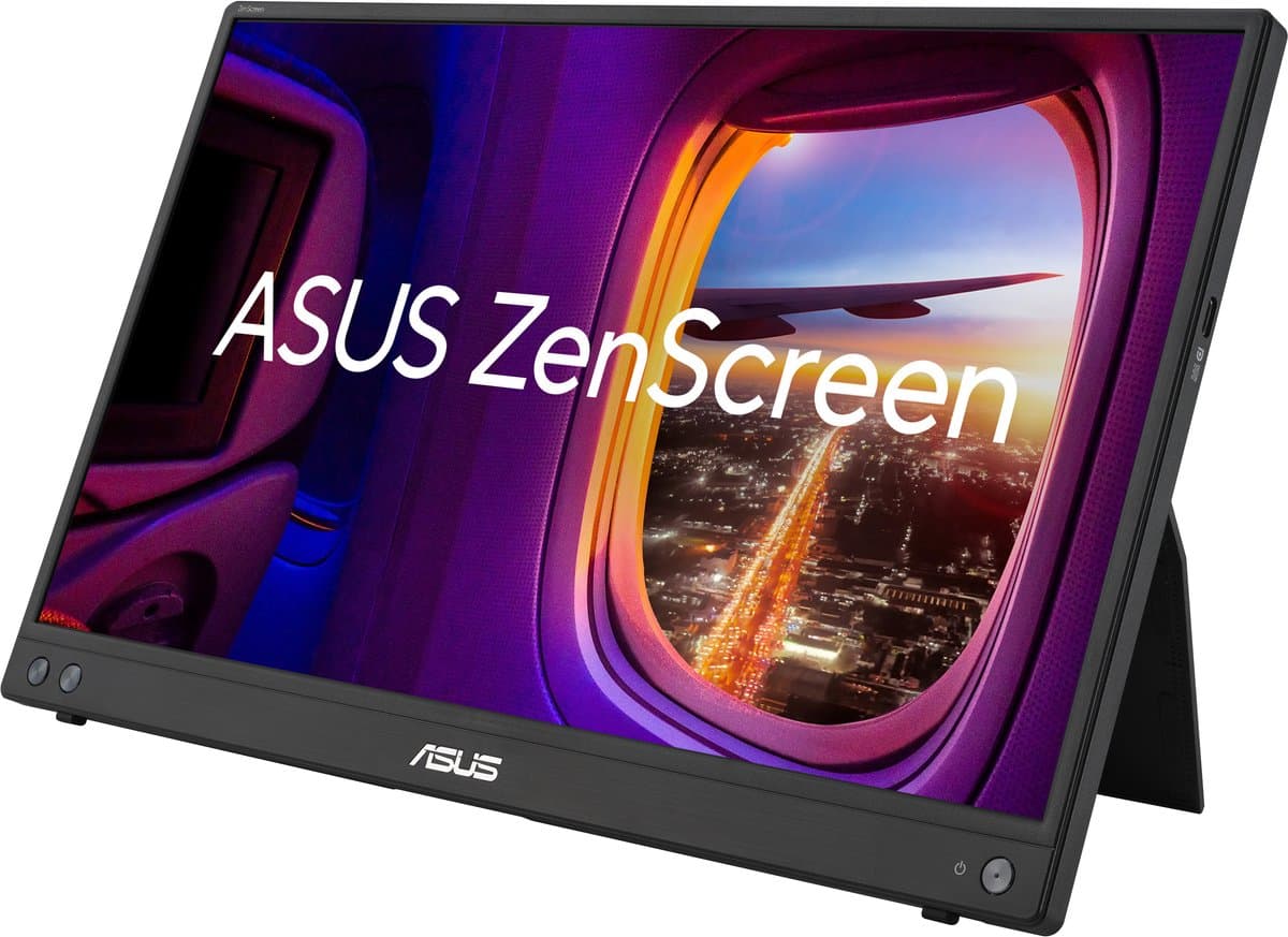 ASUS MB16AHV computer monitor 39,6 cm (15.6") 1920 x 1080 Pixels Full HD LCD Zwart — afbeelding 1