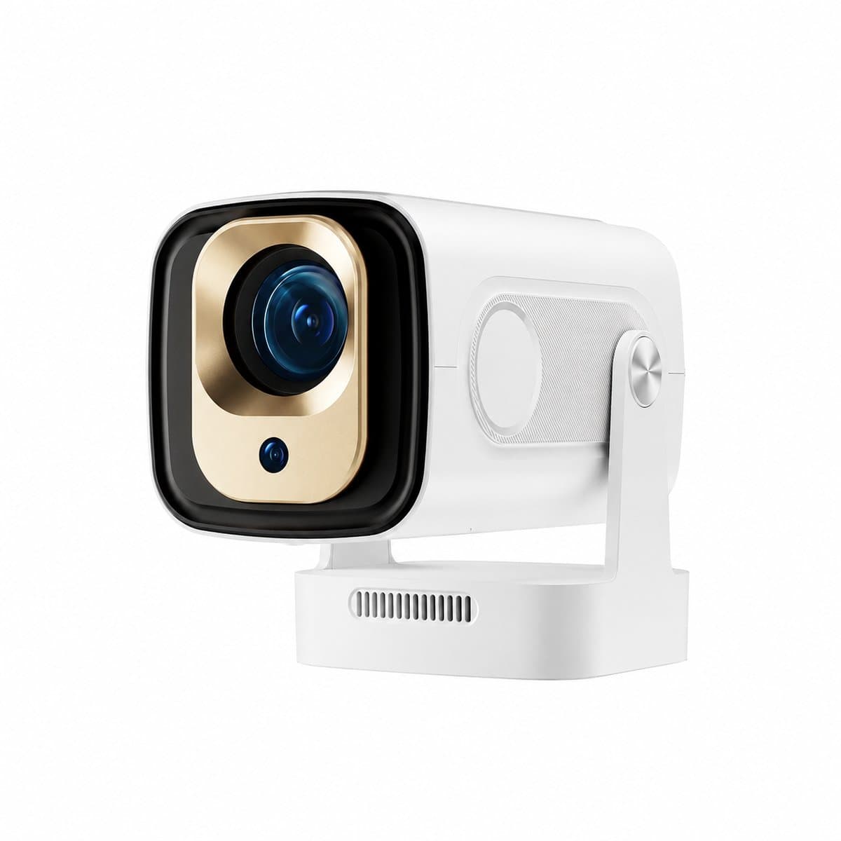 4K Smart Projector met Autofocus - Native HD 720P - 330 ANSI Lumen - Android 11 - Wifi 6 - Bluetooth 5.4 - Spraakbesturing - Air Mouse Afstandsbediening - Draagbare Beamer voor Films, Gaming en Presentaties — afbeelding 1
