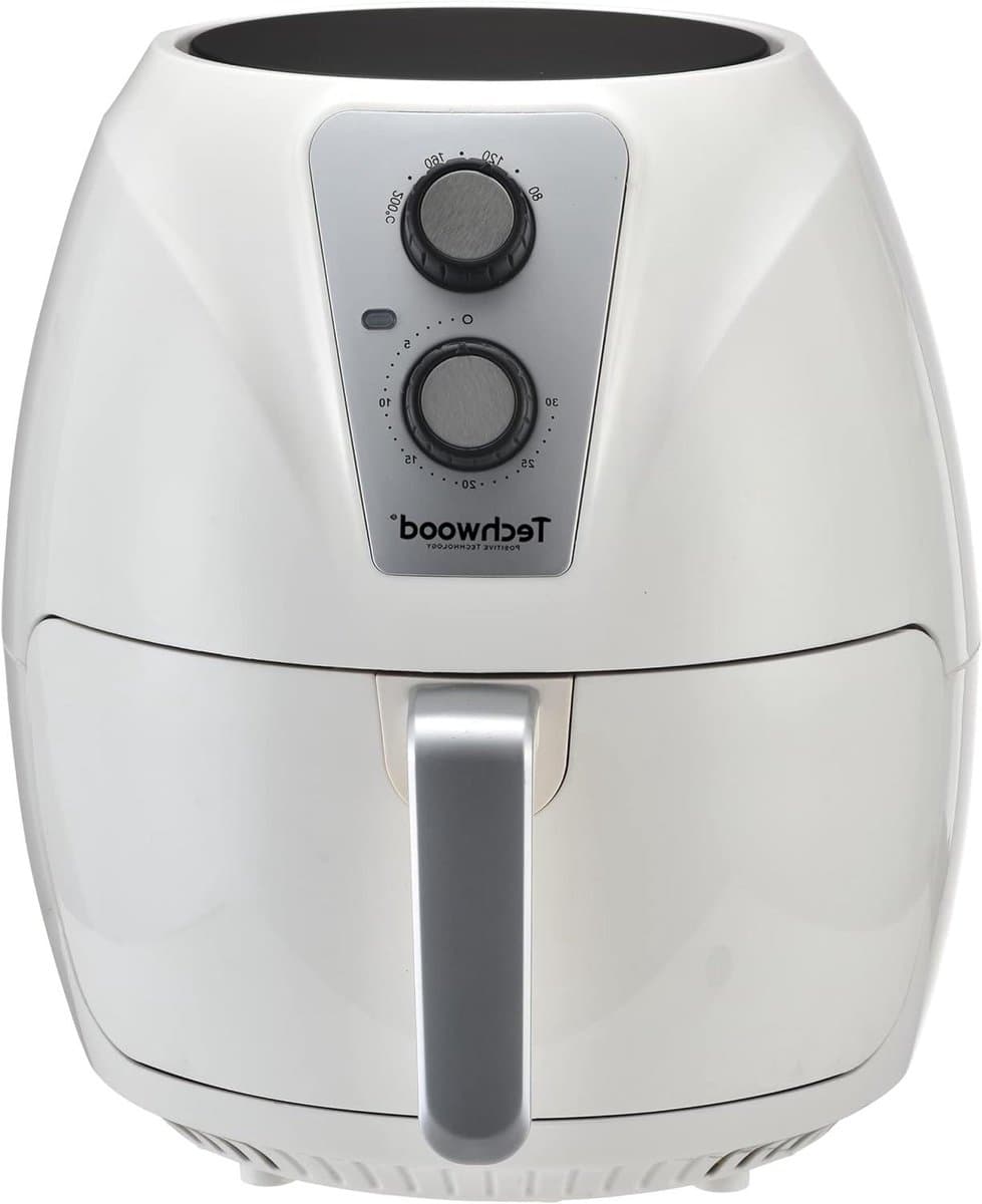 Friteuse zonder olie - Airfryer hetelucht - Gezond bakken - Snelle bereiding - 3 Liter - Wit — afbeelding 1