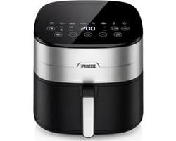 Princess 182280 Digitale Airfryer 8L - Dual heating - Dubbel verwarmingselement - 2000W - PFAS-vrij - XXL Gezinsformaat - Makkelijk schoon te maken