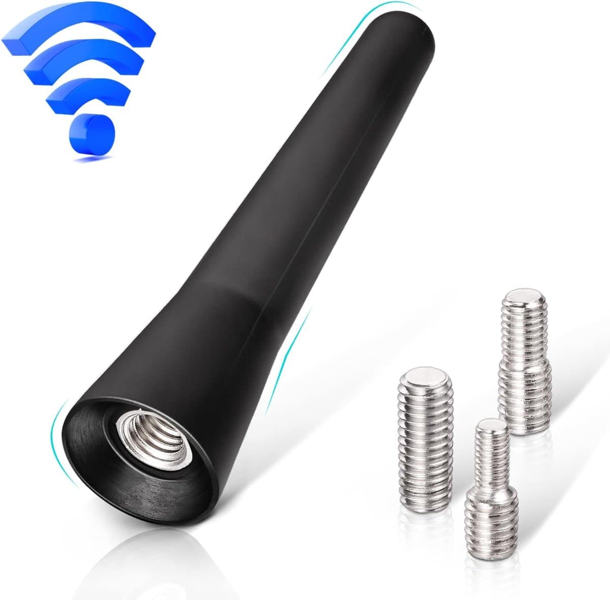 Auto Antenne FM DAB Dakantenne Auto 6,5 cm Mini Autoradio Antenne Kort Met Sterke FM/AM/DAB Ontvangstfunctie — afbeelding 1