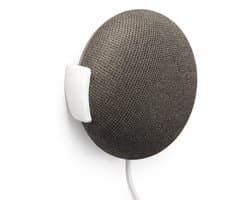 Wandhouder Geschikt voor Google Nest Mini – Slimme Speaker Wall Mount – Ruimtebesparende Beugel – Eenvoudige Installatie – Wit