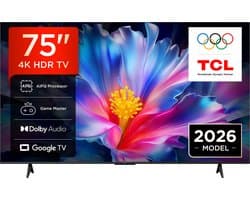 TCL 75P6L - 75 inch - 4K QLED - 2026 - Smart TV