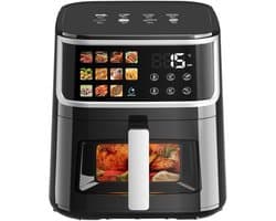 UrbanSelect - Airfryer 8 Liter - Gezonder koken - Slimme functies