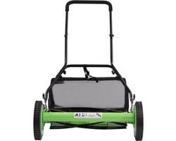 Handmaaier - Cilindermaaier - Gazon Onderhoud - Stil en Milieuvriendelijk - 50.8 cm Werkbreedte - Groen Zwart