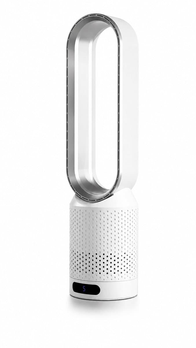 Jensaro Bladloze Torenventilator met Luchtzuivering – Stil 30dB – 8 Snelheden – Afstandsbediening – 90° Oscillatie – Timer - Wit — afbeelding 1